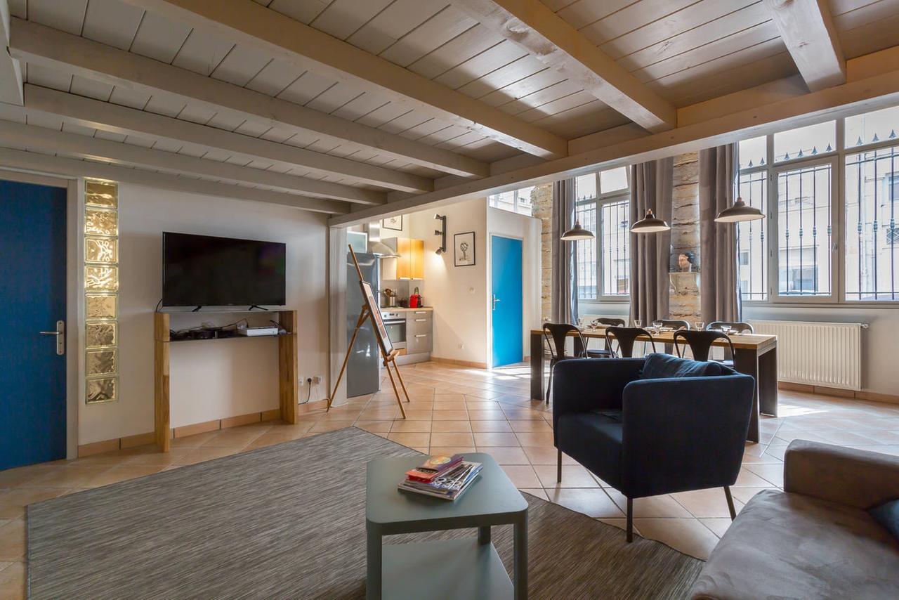 Guestready- Typical Croix-Roussien Flat Apartman Lyon Kültér fotó